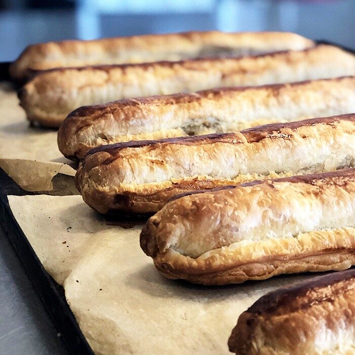 Versgebakken gebakjebroodjes